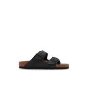 Birkenstock Tofflor 'Arizona BS' Gray, Dam