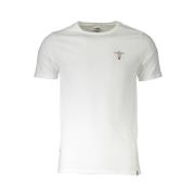 Aeronautica Militare Logo Rundhalsad T-shirt White, Herr
