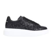 Alexander McQueen Svarta Sneakers för Män och Kvinnor Black, Dam