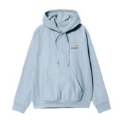 Carhartt Wip Huvtröja med amerikansk skrift Blue, Herr