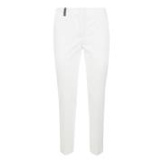 Peserico Slim-fit Trousers White, Dam