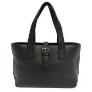 Burberry Vintage Pre-owned Laeder totevskor Black, Dam