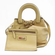 Bally Pre-owned Pre-owned Laeder handvskor Beige, Dam