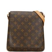 Louis Vuitton Vintage Pre-owned Canvas louis-vuitton-vskor Brown, Dam