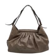 Fendi Vintage Pre-owned Laeder axelremsvskor Brown, Dam