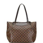 Louis Vuitton Vintage Pre-owned Canvas louis-vuitton-vskor Brown, Dam