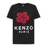 Kenzo Svarta T-shirts och Polos Black, Dam