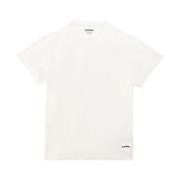Jil Sander 3-Pack Vit T-shirt Set White, Herr