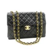 Chanel Vintage Pre-owned Laeder chanel-vskor Black, Dam