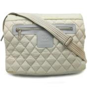 Chanel Vintage Pre-owned Laeder axelremsvskor Gray, Dam