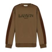 Lanvin Bomullssweatshirt Brown, Herr