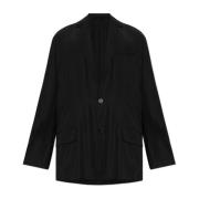 Balenciaga Oversize Jacka Black, Herr