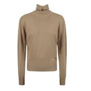 Burberry Stiliga Sweaters Kollektion Beige, Dam