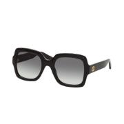 Gucci Stiliga solglasögon i färg 001 Black, Dam