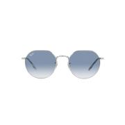 Ray-Ban Jack 3565 Solglasögon i Blå Gray, Unisex