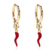 Dolce & Gabbana Örhängen med hänge Yellow, Dam