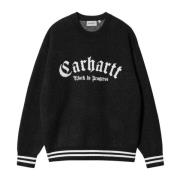 Carhartt Wip Svart Stickat I033562 Black, Herr