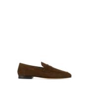 Tod's Stiliga Bruna Mocka Loafers Brown, Herr