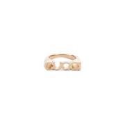 Gucci Guld Script Ring Yellow, Dam