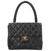 Chanel Vintage Pre-owned Tyg chanel-vskor Black, Dam