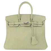 Hermès Vintage Pre-owned Tyg handvskor Green, Dam