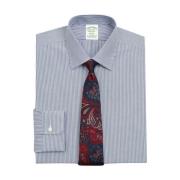 Brooks Brothers Milano Slim-fit Non-iron Sport Skjorta, Poplin Stretch...