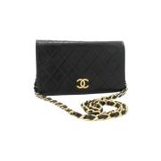 Chanel Vintage Pre-owned Laeder chanel-vskor Black, Dam