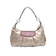 Coach Pre-owned Pre-owned Tyg handvskor Beige, Dam