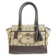 Coach Pre-owned Pre-owned Tyg totevskor Multicolor, Dam