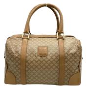 Celine Vintage Pre-owned Plast handvskor Brown, Dam