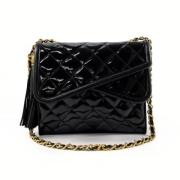 Chanel Vintage Pre-owned Tyg chanel-vskor Black, Dam