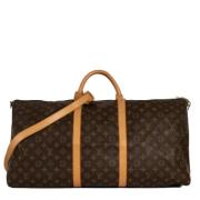 Louis Vuitton Vintage Pre-owned Canvas handvskor Brown, Dam