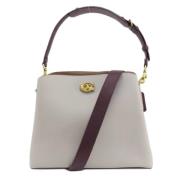 Coach Pre-owned Pre-owned Tyg totevskor Gray, Dam