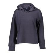 Gant Blå Damhoodie Blue, Dam