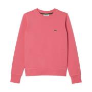 Lacoste Rosa Tröja Klassisk Krokodil Broderi Pink, Dam