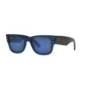 Ray-Ban Mega Wayfarer Solglasögon Blue, Unisex