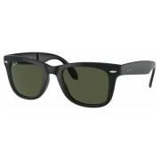 Ray-Ban Folding Wayfarer Solglasögon i Svart Black, Herr