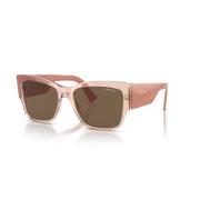 Vogue Fyrkantiga solglasögon - Modern elegans Pink, Dam