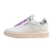 Colmar Vita Sneakers med Python Print Detalj White, Dam