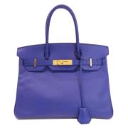 Hermès Vintage Pre-owned Tyg handvskor Purple, Dam