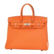 Hermès Vintage Pre-owned Tyg handvskor Orange, Dam