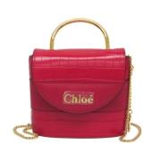 Chloé Pre-owned Pre-owned Laeder handvskor Pink, Dam