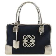 Loewe Pre-owned Pre-owned Tyg handvskor Blue, Dam