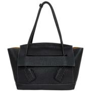 Bottega Veneta Vintage Pre-owned Laeder totevskor Black, Dam