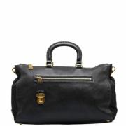 Prada Vintage Pre-owned Laeder handvskor Black, Dam