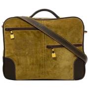 Loewe Pre-owned Pre-owned Tyg handvskor Brown, Dam