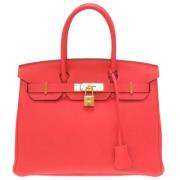 Hermès Vintage Pre-owned Tyg handvskor Pink, Dam