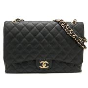 Chanel Vintage Pre-owned Tyg chanel-vskor Black, Dam