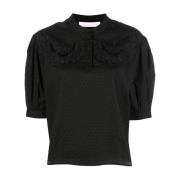 See by Chloé Short Sleeve Shirts Black, Dam
