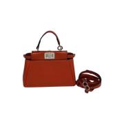 Fendi Vintage Pre-owned Tyg fendi-vskor Red, Dam